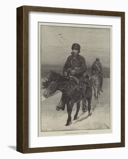 The Late Colonel Burnaby in His Ride to Khiva-Richard Caton Woodville II-Framed Giclee Print