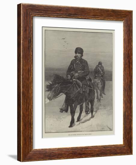 The Late Colonel Burnaby in His Ride to Khiva-Richard Caton Woodville II-Framed Giclee Print