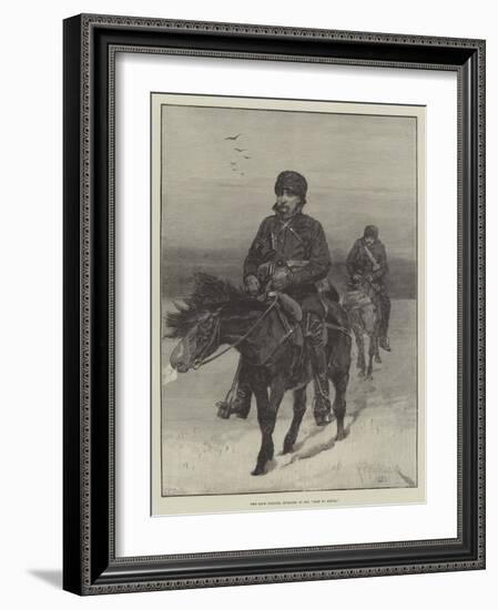 The Late Colonel Burnaby in His Ride to Khiva-Richard Caton Woodville II-Framed Giclee Print