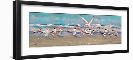 The Late Comer-Graham Forsythe-Framed Giclee Print