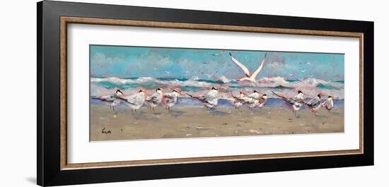 The Late Comer-Graham Forsythe-Framed Giclee Print