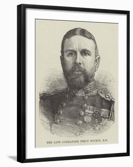 The Late Commander Percy Hockin, Rn-null-Framed Giclee Print