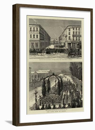 The Late Czar of Russia-null-Framed Giclee Print