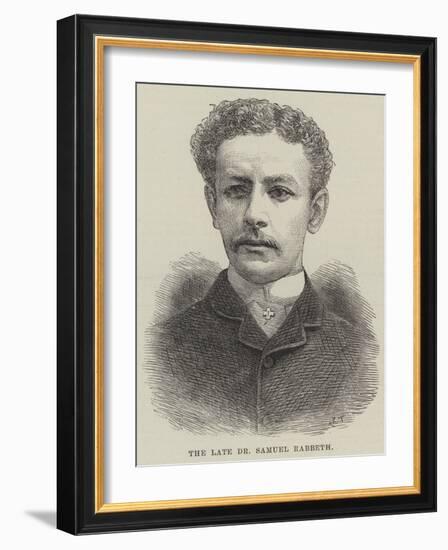 The Late Dr Samuel Rabbeth-null-Framed Giclee Print