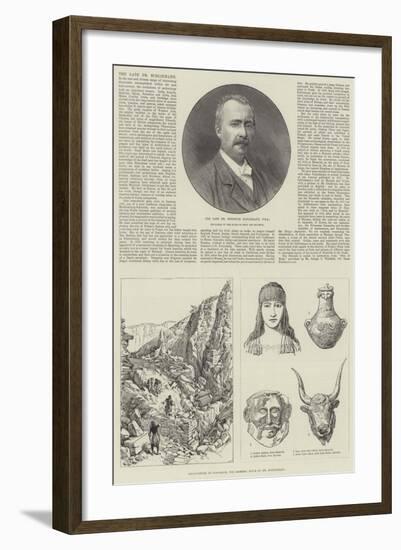 The Late Dr Schliemann-null-Framed Giclee Print