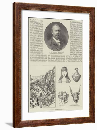 The Late Dr Schliemann-null-Framed Giclee Print