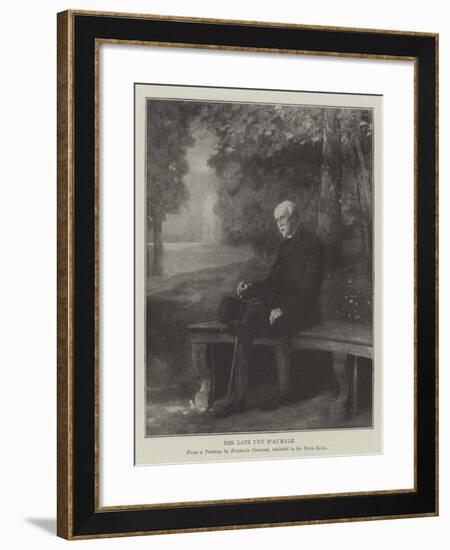 The Late Duc D'Aumale-null-Framed Giclee Print