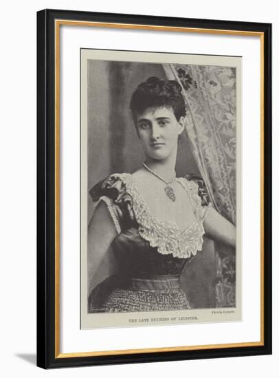 The Late Duchess of Leinster-null-Framed Giclee Print