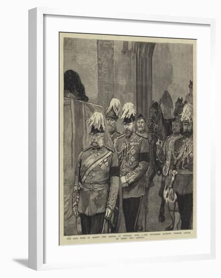 The Late Duke of Albany-null-Framed Giclee Print