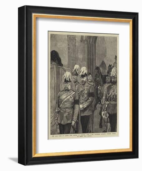 The Late Duke of Albany-null-Framed Giclee Print