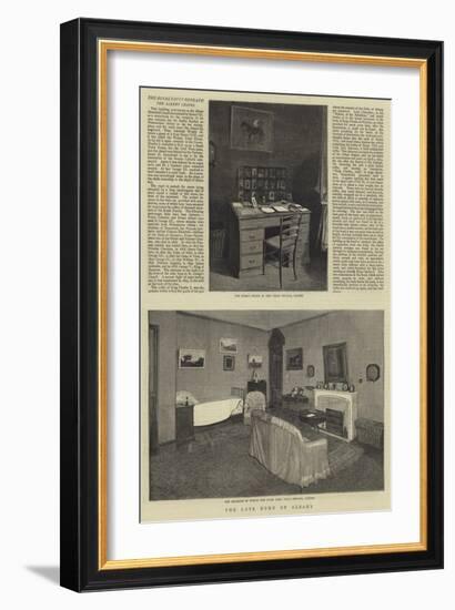 The Late Duke of Albany-null-Framed Giclee Print