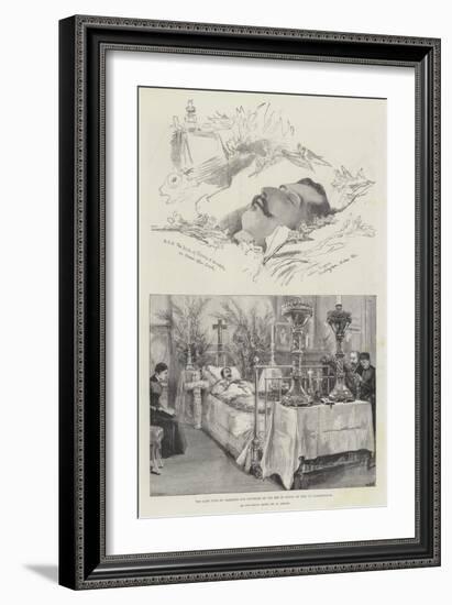 The Late Duke of Clarence and Avondale-William 'Crimea' Simpson-Framed Giclee Print