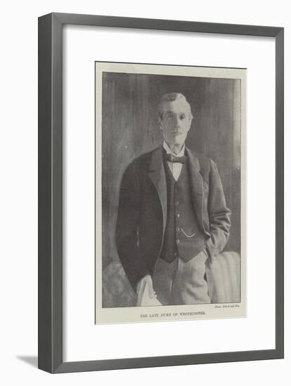 The Late Duke of Westminster-null-Framed Giclee Print