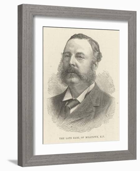 The Late Earl of Milltown-null-Framed Giclee Print