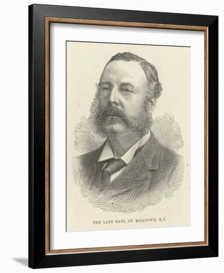 The Late Earl of Milltown-null-Framed Giclee Print