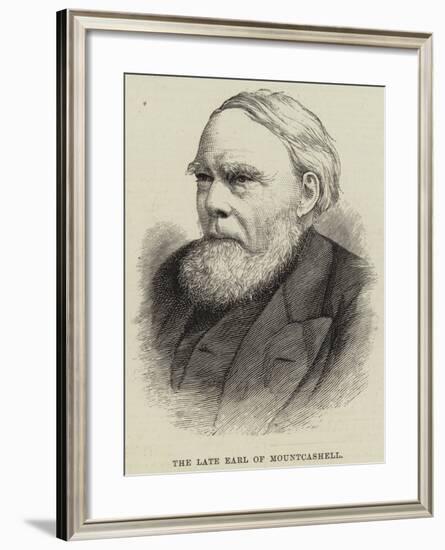 The Late Earl of Mountcashell-null-Framed Giclee Print