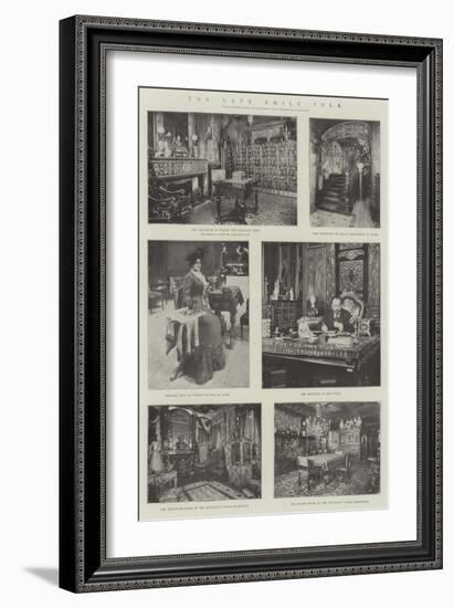 The Late Emile Zola-null-Framed Giclee Print