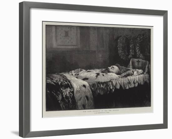 The Late Emperor of All the Russias-null-Framed Giclee Print