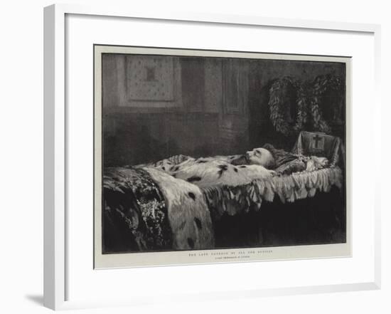 The Late Emperor of All the Russias-null-Framed Giclee Print
