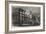 The Late Fire in Oxford-Street-null-Framed Giclee Print