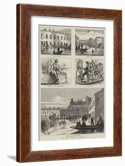 The Late Floods at Windsor-null-Framed Giclee Print