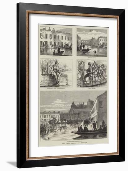 The Late Floods at Windsor-null-Framed Giclee Print