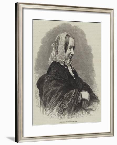 The Late Fredrika Bremer-null-Framed Giclee Print