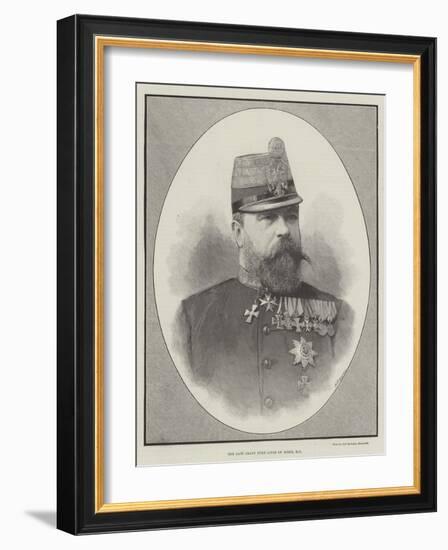 The Late Grand Duke Louis of Hesse, Kg-null-Framed Giclee Print