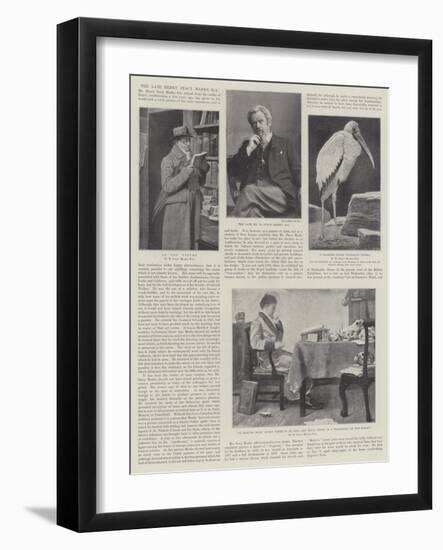 The Late Henry Stacy Marks-Henry Stacey Marks-Framed Giclee Print