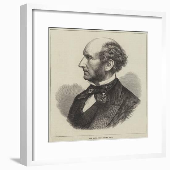 The Late John Stuart Mill-null-Framed Giclee Print