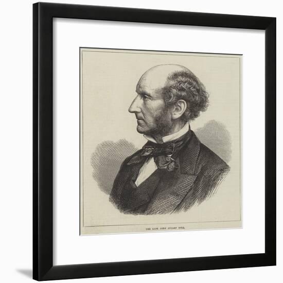 The Late John Stuart Mill-null-Framed Giclee Print