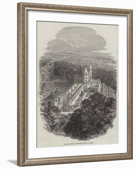 The Late Madame Adelaide's Chateau, Randan-null-Framed Giclee Print