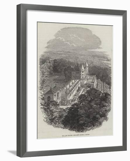 The Late Madame Adelaide's Chateau, Randan-null-Framed Giclee Print