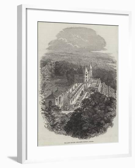 The Late Madame Adelaide's Chateau, Randan-null-Framed Giclee Print