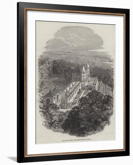 The Late Madame Adelaide's Chateau, Randan-null-Framed Giclee Print