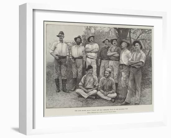 The Late Major Allan Wilson and His Comrades, Slain in the Matabili War-null-Framed Giclee Print