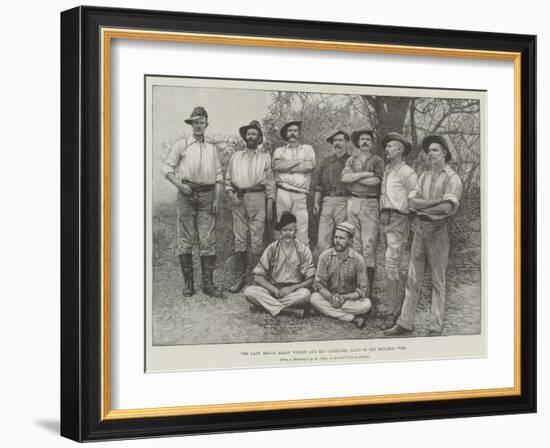 The Late Major Allan Wilson and His Comrades, Slain in the Matabili War-null-Framed Giclee Print