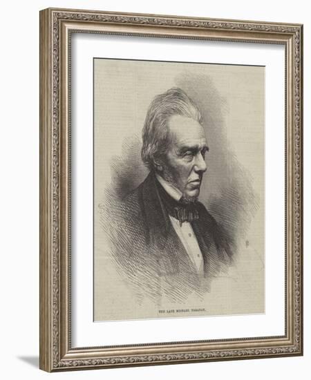 The Late Michael Faraday-null-Framed Giclee Print