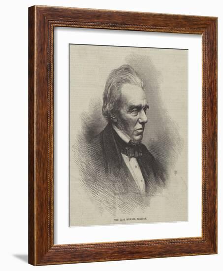 The Late Michael Faraday-null-Framed Giclee Print