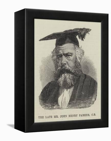 The Late Mr John Henry Parker-null-Framed Premier Image Canvas