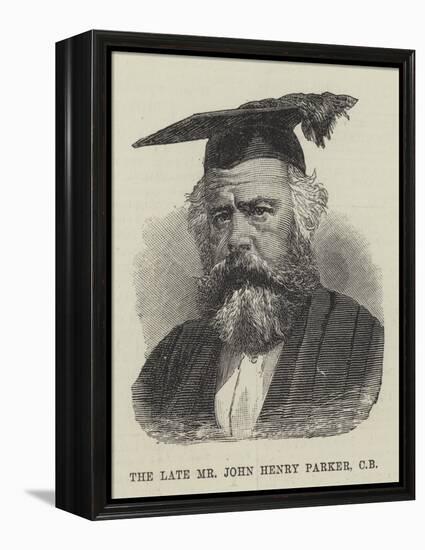 The Late Mr John Henry Parker-null-Framed Premier Image Canvas