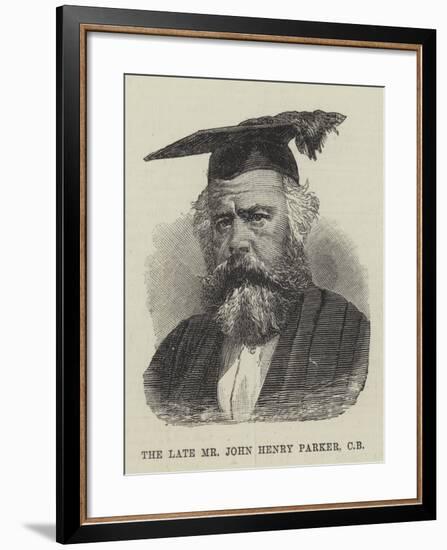 The Late Mr John Henry Parker-null-Framed Giclee Print