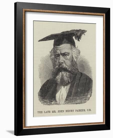 The Late Mr John Henry Parker-null-Framed Giclee Print