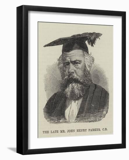 The Late Mr John Henry Parker-null-Framed Giclee Print