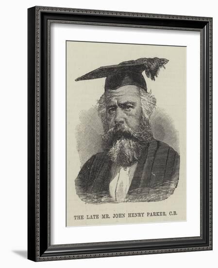 The Late Mr John Henry Parker-null-Framed Giclee Print