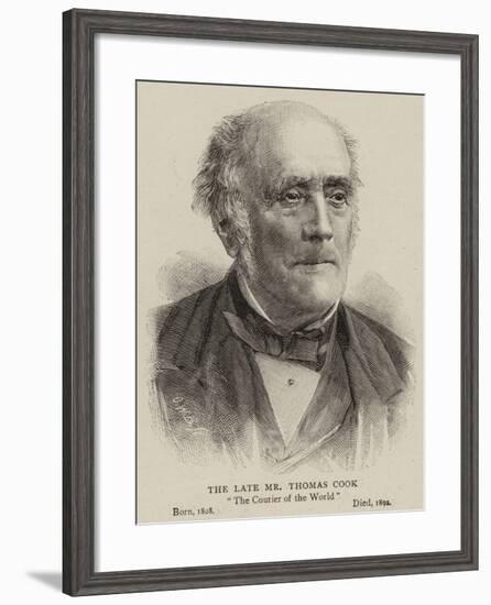 The Late Mr Thomas Cook-null-Framed Giclee Print