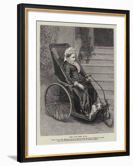 The Late Mrs Hull-null-Framed Giclee Print