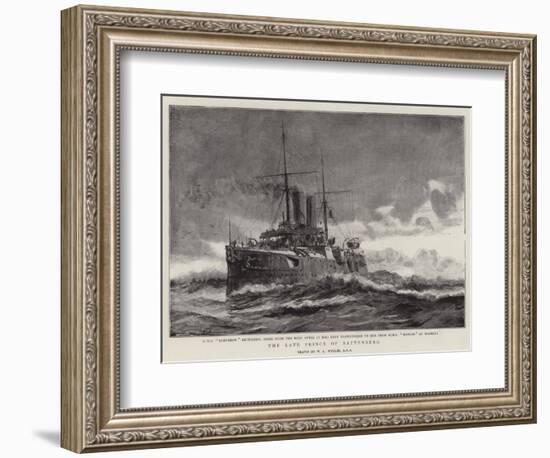 The Late Prince of Battenberg-William Lionel Wyllie-Framed Giclee Print