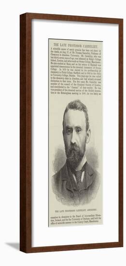 The Late Professor Carnelley, Aberdeen-null-Framed Giclee Print