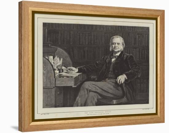 The Late Professor Huxley-John Collier-Framed Premier Image Canvas